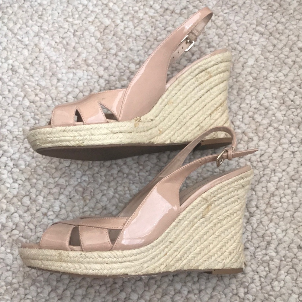 Guess nude wedges